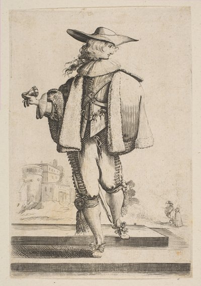 Dżentelmen w rękawiczce, 1629. autorstwa Unbekannt