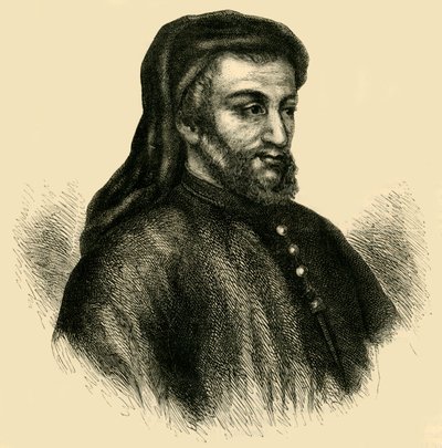 Geoffrey Chaucer, ok. 1878. autorstwa Unbekannt