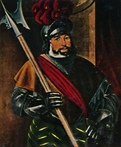 Jerzego z Frudsbergu 1473-1528. - Obraz Amburgera, 1934. autorstwa Unbekannt
