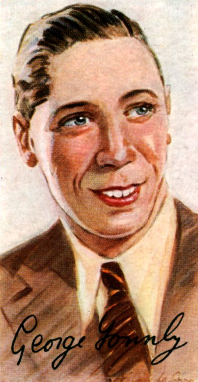 George Formby, 1904-1961, brytyjski piosenkarz i komik, XX wiek autorstwa Unbekannt