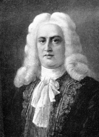 George Frideric Handel, 1685-1759, niemiecki kompozytor barokowy, 1909 autorstwa Unbekannt