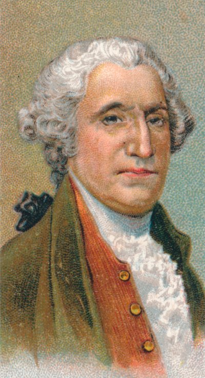 George Washington 1732-99, pierwszy prezydent Stanów Zjednoczonych, 1924 autorstwa Unbekannt