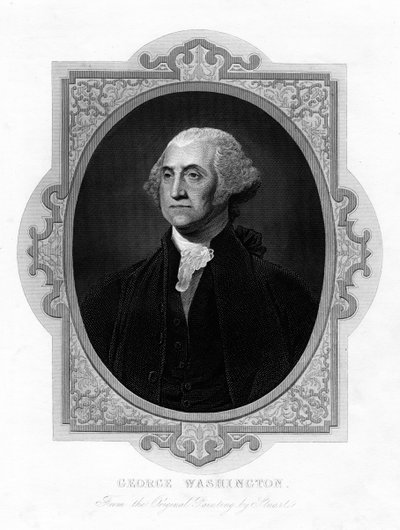 George Washington, pierwszy prezydent Stanów Zjednoczonych, XIX wiek autorstwa Unbekannt