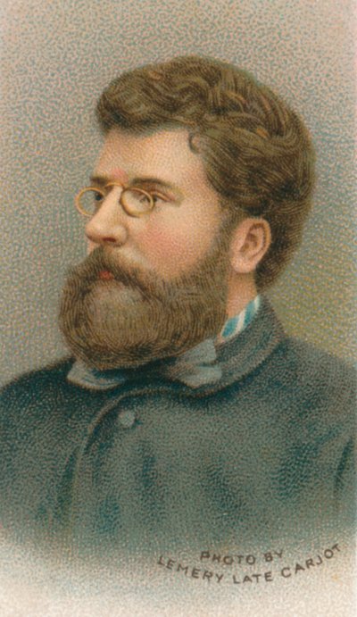 Georges Bizet 1838-1875, kompozytor francuski, 1911 autorstwa Unbekannt