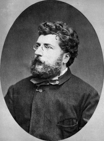 Georges Bizet, francuski kompozytor, 1874 autorstwa Unbekannt