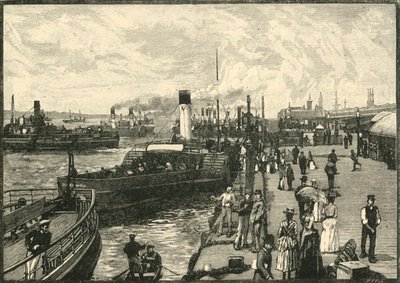 Lądowisko Georgesa, 1898 r. autorstwa Unbekannt