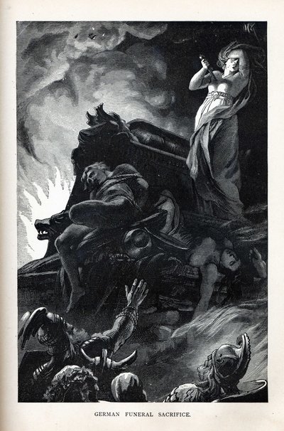 Niemiecka Ofiara Pogrzebowa, 1882 autorstwa Unbekannt