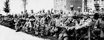 Niemiecka Gwardia Cesarska w Brukseli, I wojna światowa, 1914 autorstwa Unbekannt