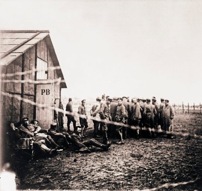Niemieccy jeńcy wojenni, ok. 1914-c1918. autorstwa Unbekannt