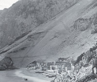 Gibraltar, Zatoka Katalońska, ok. 1910 r. autorstwa Unbekannt