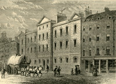 Giltspur Street Compter, 1840, ok. 1872. autorstwa Unbekannt