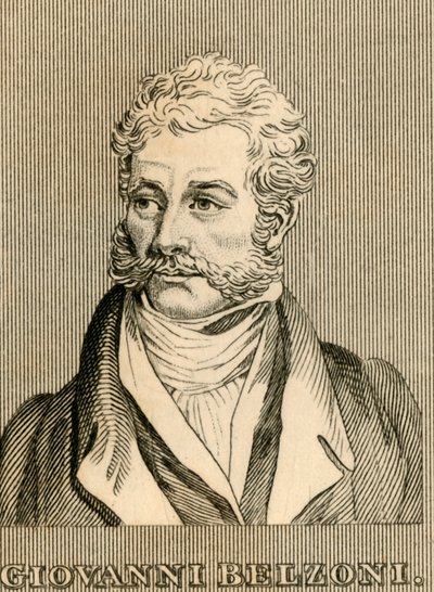 Giovanni Belzoni, 1778-1823, 1830. autorstwa Unbekannt