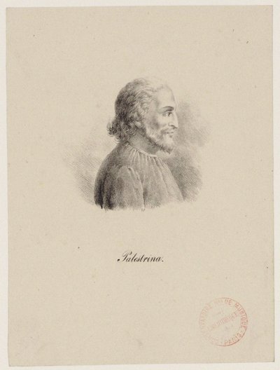 Giovanni Pierluigi da Palestrina, ok. 1930 r. 1800 autorstwa Unbekannt
