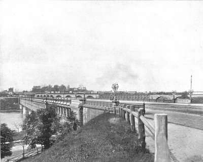 Girard Avenue Bridge, Filadelfia, USA, ok. 1900. autorstwa Unbekannt