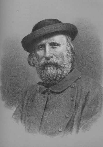Giuseppe Garibaldi, włoski żołnierz i polityk, lata 1860 1936 autorstwa Unbekannt
