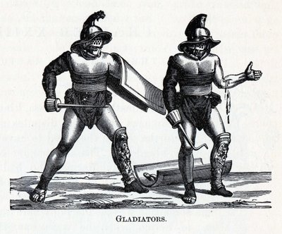 Gladiatorzy, 1882 autorstwa Unbekannt