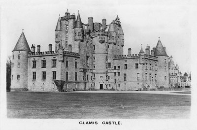 Zamek Glamis, 1937 autorstwa Unbekannt