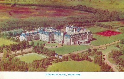 Hotel Gleneagles, Perthshire, ok. 1930 autorstwa Unbekannt