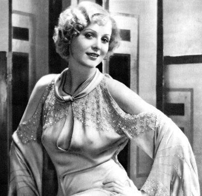Gloria Stuart, amerykańska aktorka teatralna, telewizyjna i filmowa, 1934-1935 autorstwa Unbekannt