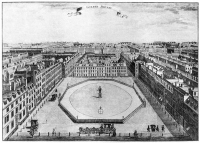 Golden Square, Londyn, XVIII wiek 1907 autorstwa Unbekannt