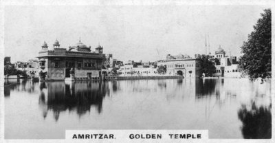 Złota Świątynia, Amritsar, Indie, ok. 1925 r. autorstwa Unbekannt