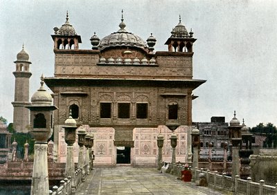 Złota Świątynia, Amritsar, Pendżab, Indie, ok. 1890 r. autorstwa Unbekannt