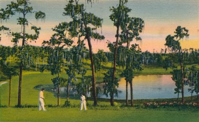 Golf, całoroczny sport na Florydzie, ok. 1939 r. autorstwa Unbekannt