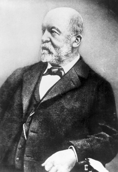 Gottlieb Daimler, niemiecki inżynier mechanik, koniec XIX wieku autorstwa Unbekannt