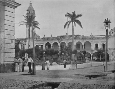 Pałac Gubernatorów, Vera Cruz, Meksyk, c1897. autorstwa Unbekannt