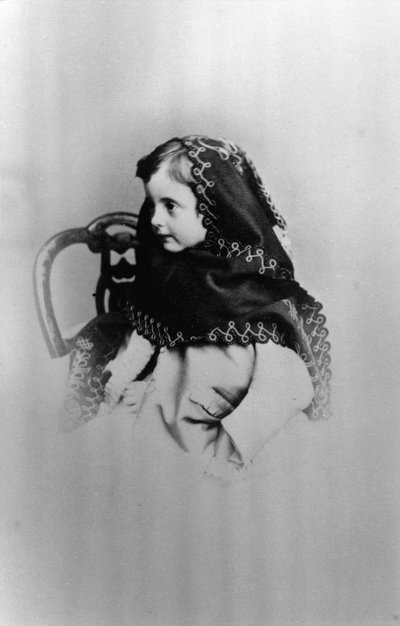 Wielka Księżna Anastazja Michajłowna Rosji, 1865 autorstwa Unbekannt