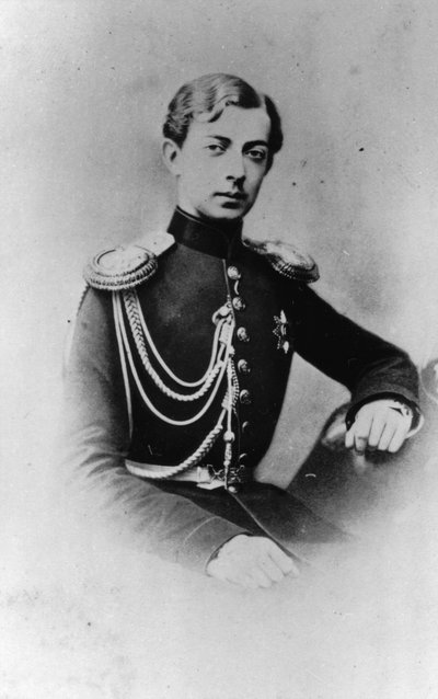 Wielki Książę Mikołaj Aleksandrowicz Rosji, ok. 1861–1864 r. autorstwa Unbekannt