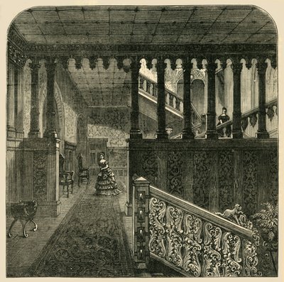 Wielkie Schody, Dom Holland, ok. 1876 r. autorstwa Unbekannt