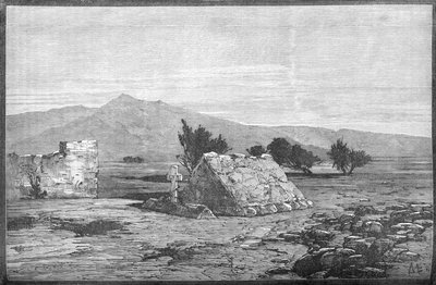 Groby majora Blackwooda i ludzi z sześćdziesiątego szóstego pułku, Maiwand, ok. 1880 autorstwa Unbekannt