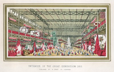 Wielka Wystawa, Crystal Palace, Hyde Park, Londyn, 1851 autorstwa Unbekannt