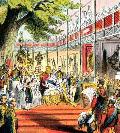 Wielka Wystawa z 1851 r., ok. 1850 r. autorstwa Unbekannt