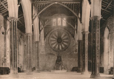 Wielka Sala zamku Winchester, Hampshire, początek XX wieku autorstwa Unbekannt