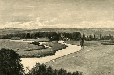 Wielki Marlow, z Quarry Woods, 1898. autorstwa Unbekannt