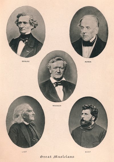 Wielcy Muzycy - Płyta II., 1895 autorstwa Unbekannt