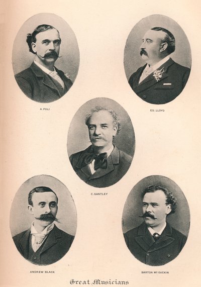 Wielcy Muzycy - Płyta VI., 1895 autorstwa Unbekannt