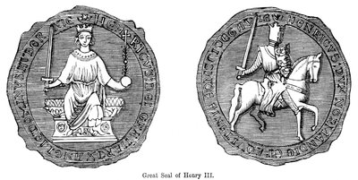 Wielka pieczęć Henryka III autorstwa Unbekannt