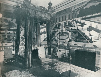 Pokój Green Velvet, Stoke Edith, ok. 1909 r. autorstwa Unbekannt