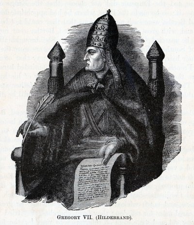 Grzegorz VII Hildebrand, 1882 r. autorstwa Unbekannt
