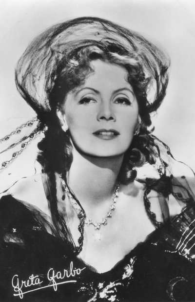 Greta Garbo 1905-1990, ok. 1930. Szwedzka aktorka filmowa autorstwa Unbekannt