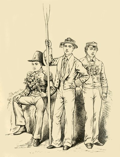 Grupa 4 czerwca 1911 r. autorstwa Unbekannt