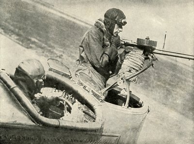 Pistolet i instrumenty używane przez pilota, 1919. autorstwa Unbekannt