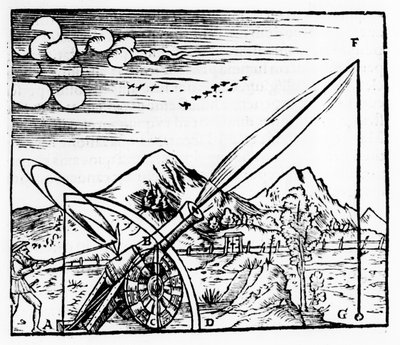 Strzelec strzelający z armaty, 1561 autorstwa Unbekannt