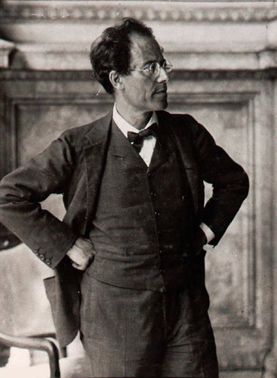 Gustav Mahler, austriacki kompozytor i dyrygent, 1900 autorstwa Unbekannt