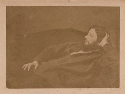 Gustave Courbet, ok. 1865 r. autorstwa Unbekannt
