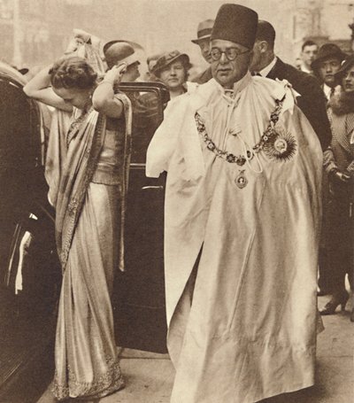H.H. Książę Aga Khan i Begum Aga Khan, 12 maja 1937 autorstwa Unbekannt