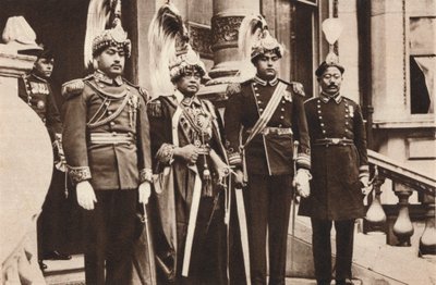 H.: Maharadża Bhim Shum Sher Jang Bahadur Rana, 1937 autorstwa Unbekannt